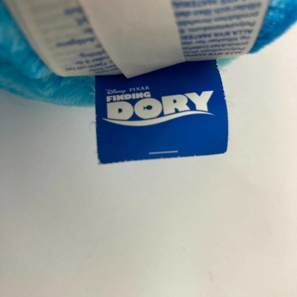 BUILD a Bear Disney Pixar Finding Dory Blue Ocean Bear 17" Plush Stuffed Animal - Picture 13 of 14